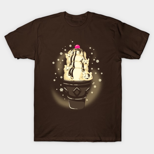 Ice Cream Bears T-Shirt by Tobe_Fonseca